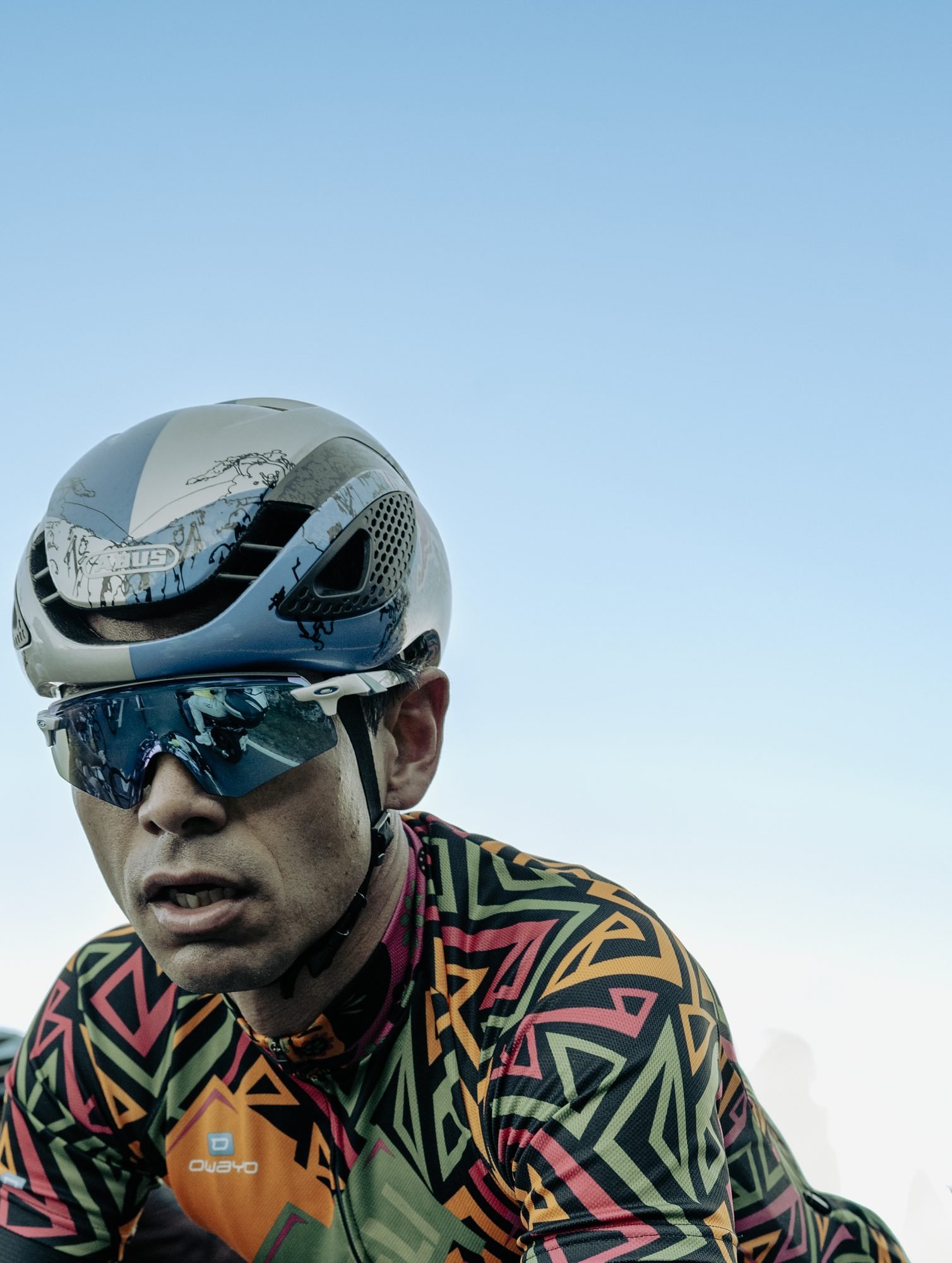 Peloton en mouvement, photo Prism Motion